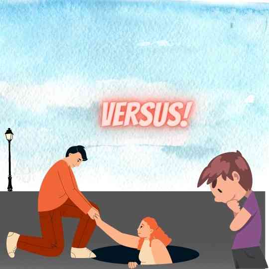 Aksi vs Bystander