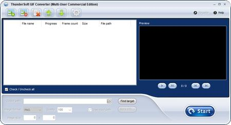 ThunderSoft GIF to PNG Converter 3.7.0