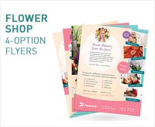 Florist Flyers 4 – 4 Options - 3
