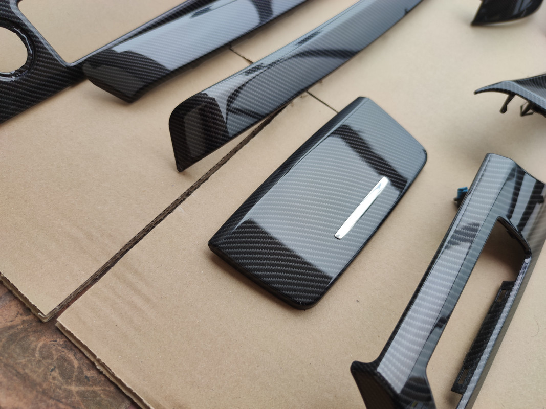 Türgriffabdeckungen Carbon Optik - Für BMW E90 E91 E92 3er Serie