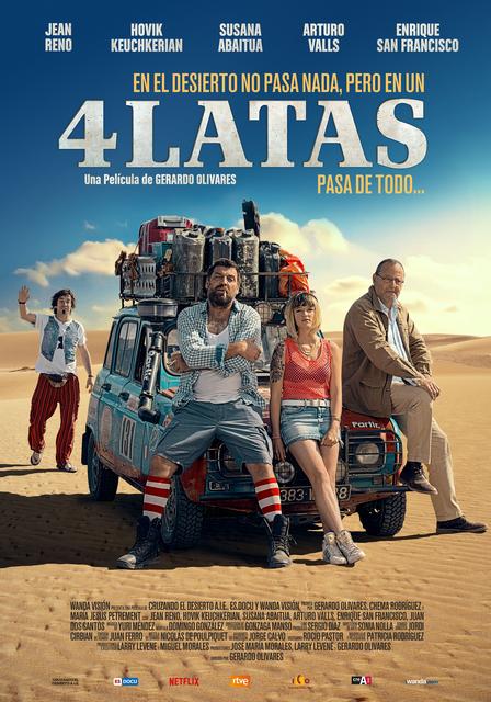 “4 LATAS” Y “FEEDBACK”, DOS PELÍCULAS ESPAÑOLAS SERÁN LOS ESTRENOS MÁS IMPORTANTES DE LA SEMANA