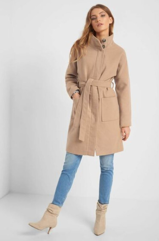 Orsay kaput sa visokim okovratnikom