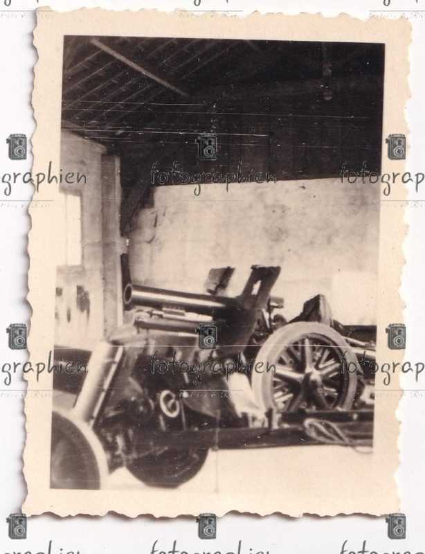 org. Foto Ukraine Geschütz Pak Kanone 1942