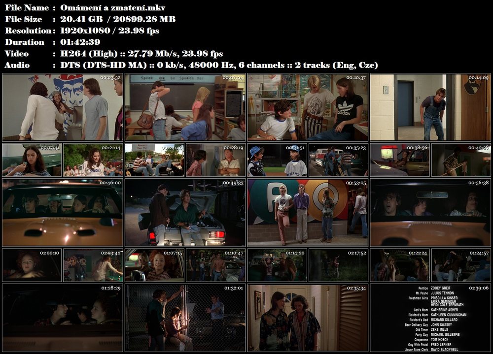 Omámení a zmatení / Dazed and Confused (1993)