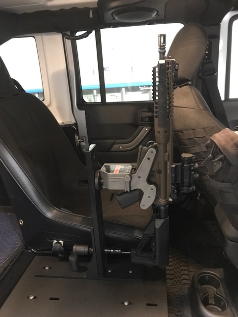 AR-15 locking gun rack | Jeep Wrangler Forum