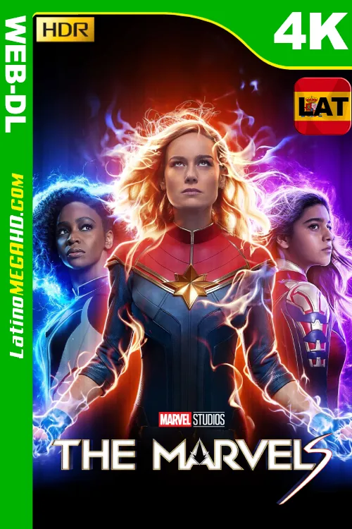 The Marvels (2023) Latino UltraHD HEVC HDR10+ WEB-DL 2160P ()