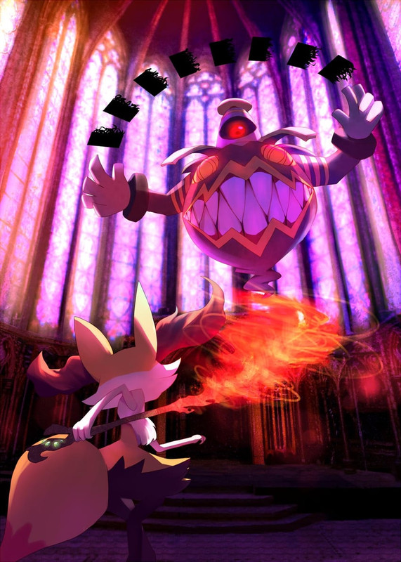 braixen-and-dusknoir-pokemon-drawn-by-ri