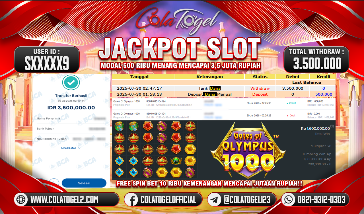 JACKPOT SLOT GACORR!!