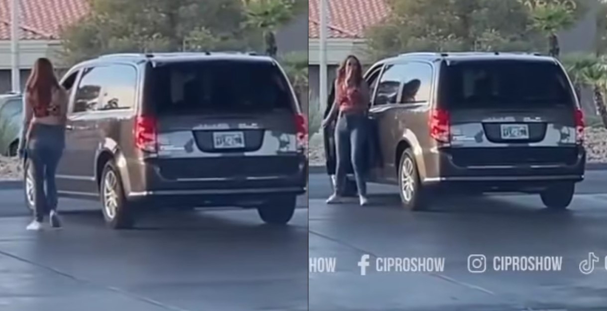 Joven no puede poner gasolina, se le perdió el hoyo para llenar el tanque