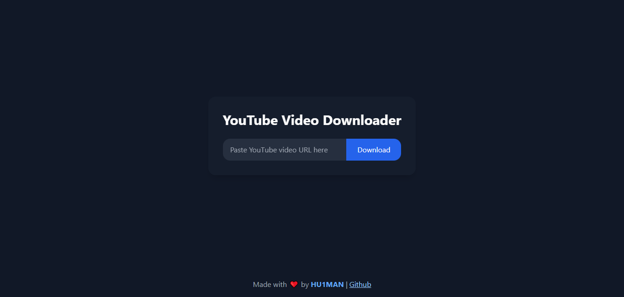 YouTube Downloader