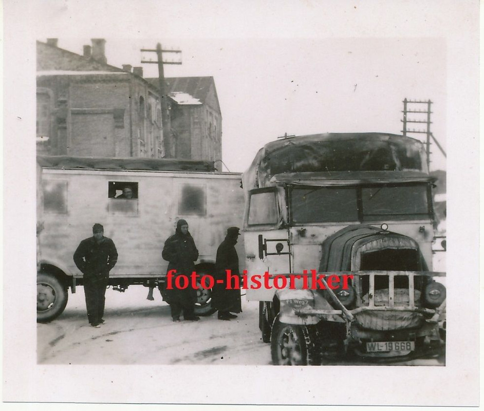 Schwerer LKW 2-Achser Anhänger Werkstattwagen Sc