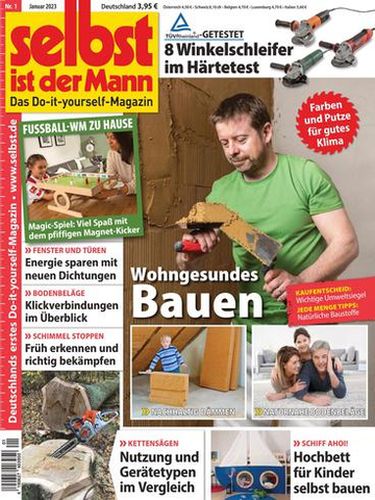 Cover: Selbst ist der Mann Heimwerkermagazin No 01 Januar 2023