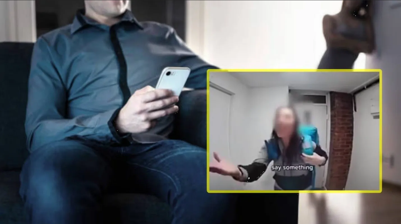 ¡Infidelidad al descubierto! Repartidora descubre a su pareja al trabajar