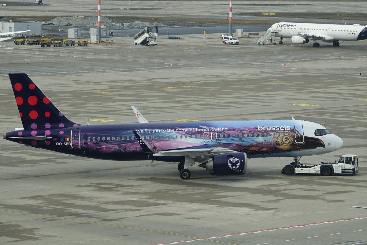 A320-251N Brussels Airlines OO-SBB (Amare Tomorrowland Livery) 28.2.25 BER
