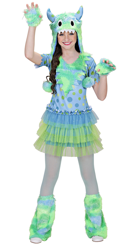 Monster girl costume 3 7 years PARTY LOOK