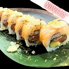 Honey salmon uramaki