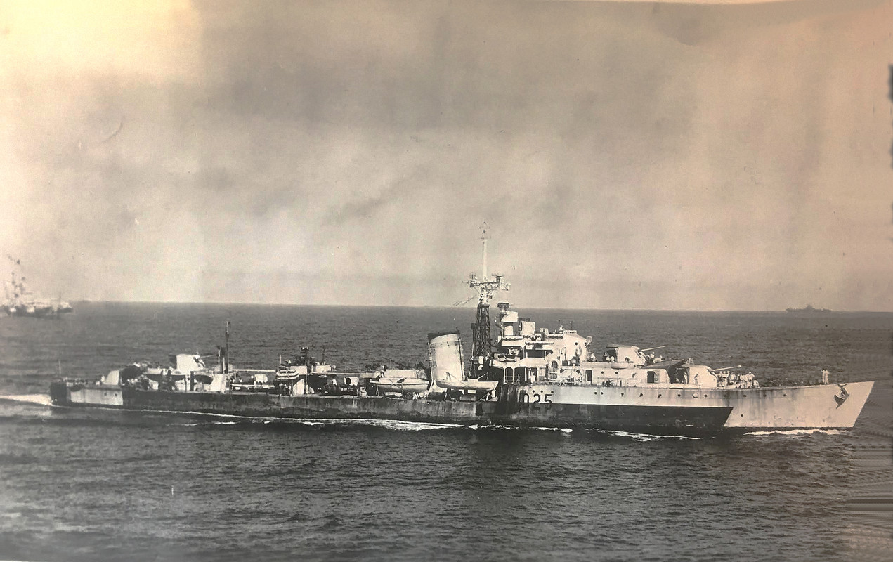 Undaunted (D.25) в составе Восточного флота