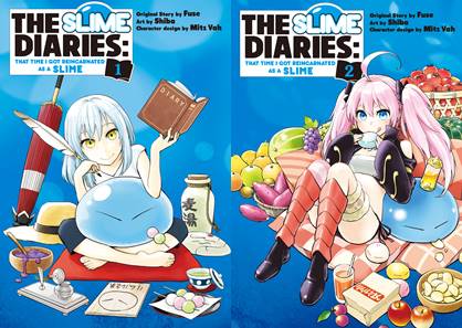 The Slime Diaries - That Time I Got Reincarnated as a Slime v01-v05 (2019-2021)