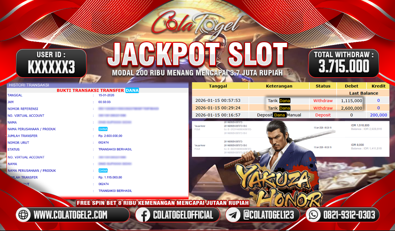 JACKPOT SLOT GACOR!!