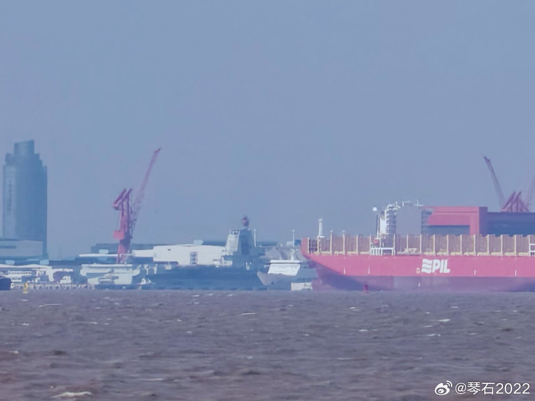 PLN CV-18 Fujian - 20250318 - 7. sea trial - 琴石2022 - 1