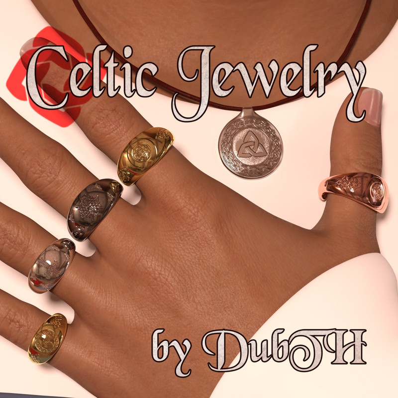 Celtic Jewelry For G3F G3M G8F G8M Celtic Jewelry For G3F G3M G8F G8M