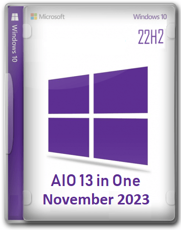 Windows 10 22H2 build 19045.3693 AIO 13in1 Preactivated Multilingual November 2023