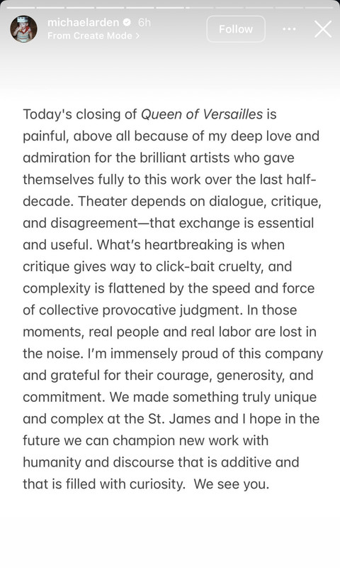 THE QUEEN OF VERSAILLES To Close January 4, 2026