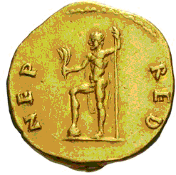 Glosario de monedas romanas. NEPTUNO. 16