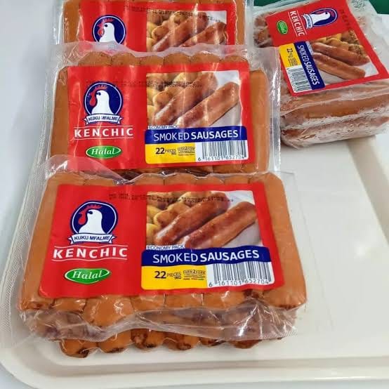 Smoked chicken sausages