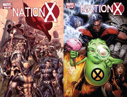 Nation X #1-4 (2010) Complete