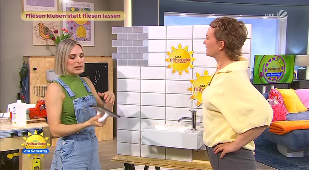 Lena Kanwicher Dominique Boniecki Sat1 Fruehstuecksfernsehenam Samstag 07032026 00234