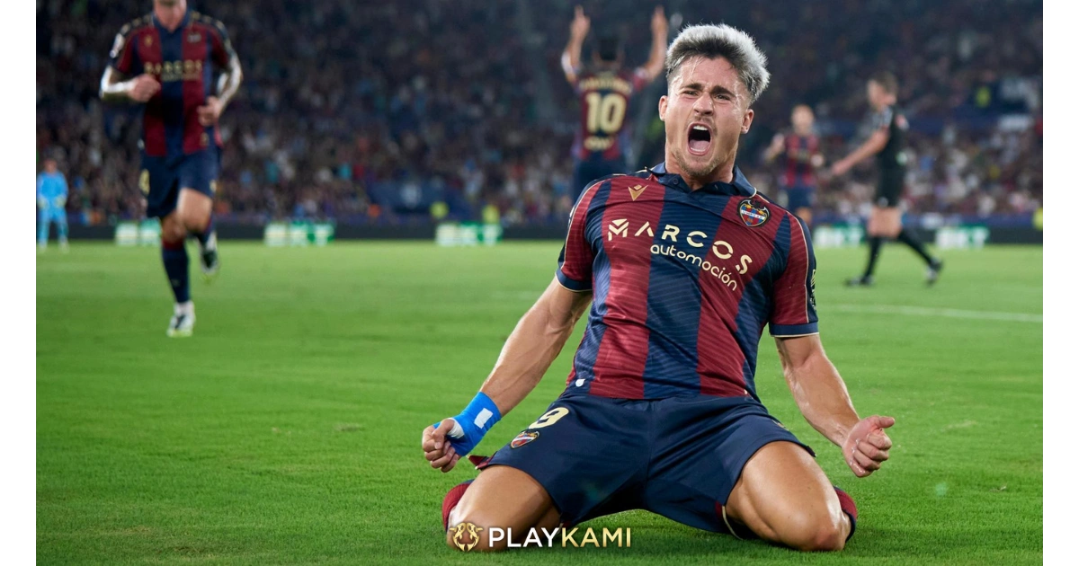Gol Ivan Romero ke gawang Barcelona