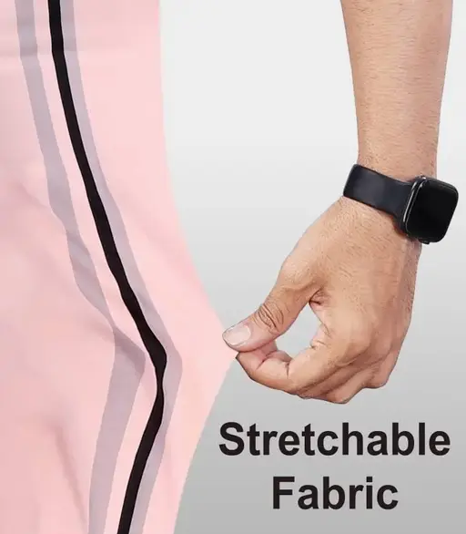 Pink lycra half shirt (R302)