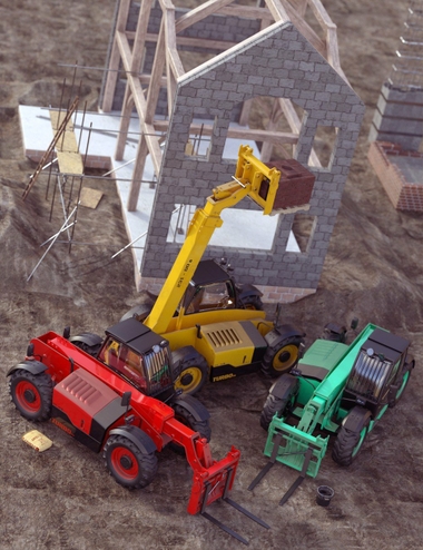 Teleporter Fork Lift Truck