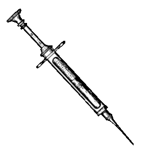 Syringe. Created by me; do not take