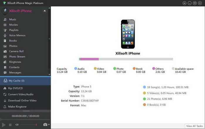 Xilisoft iPhone Magic Platinum 5.7.31 (Build 20200516) Multilingual Xilisoft iPhone Magic Platinum 5.7.31 (Build 20200516) Multilingual