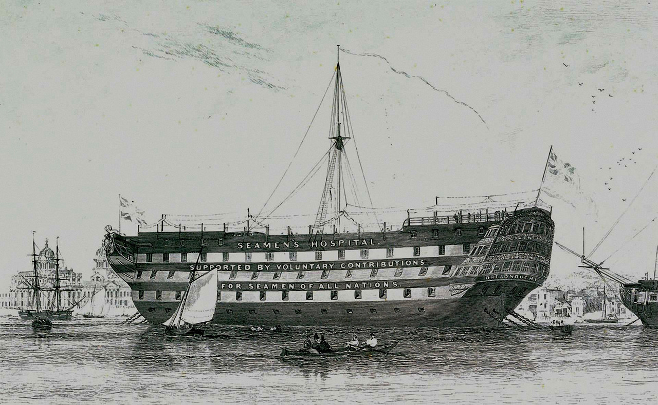 HMS Dreadnought госпитальное судно-2