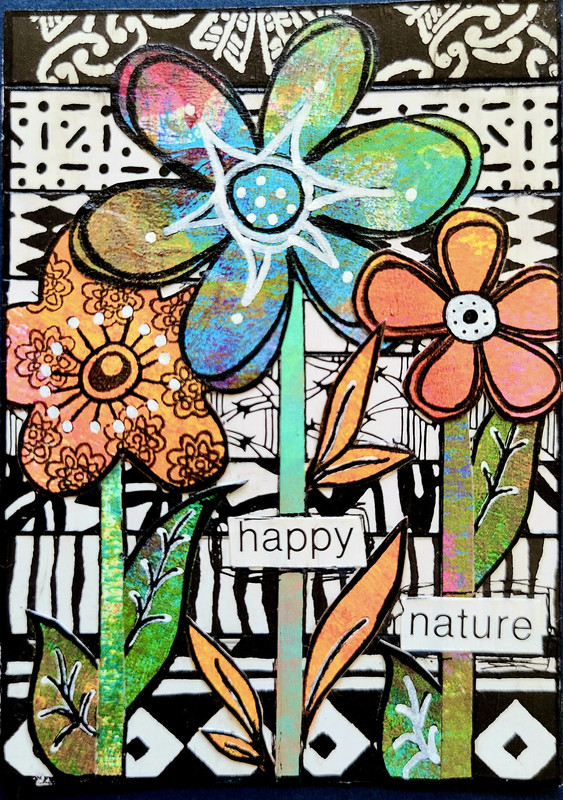 ATC Card - Mixed Media