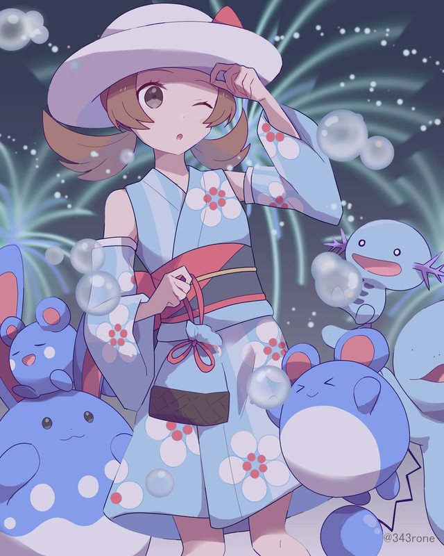 lyra-marill-wooper-azumarill-and-azurill