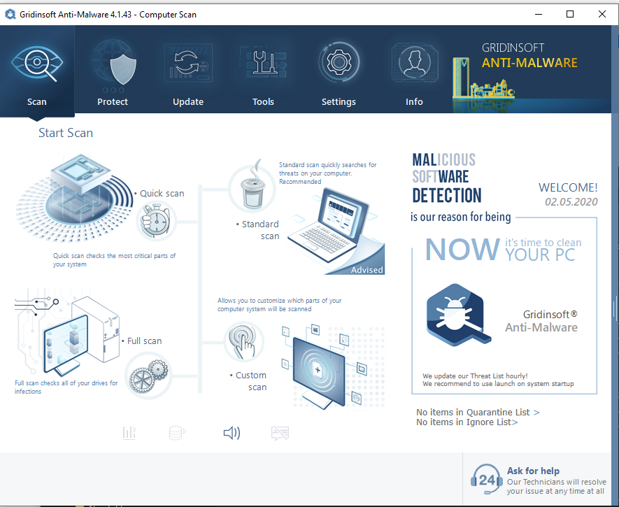 GridinSoft Anti-Malware 4.1.45.4945 Multilingual GSAM