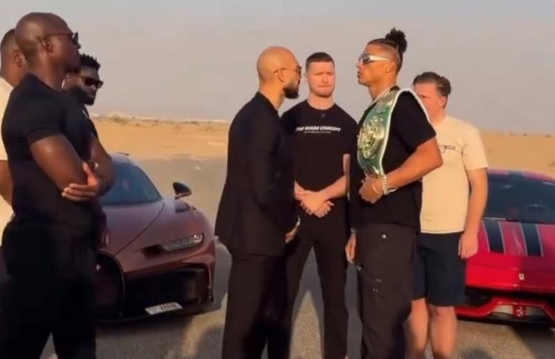 Бенджамин Адегбуи със съвети към Андрю Тейт преди битката му в Дубай