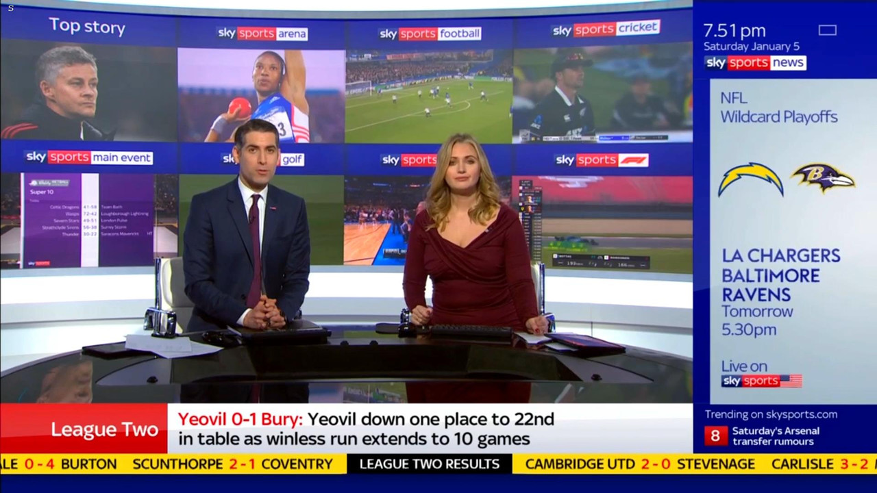 05 January - 19.00.00 - Sky Sports Tonight. Round-up of the spor