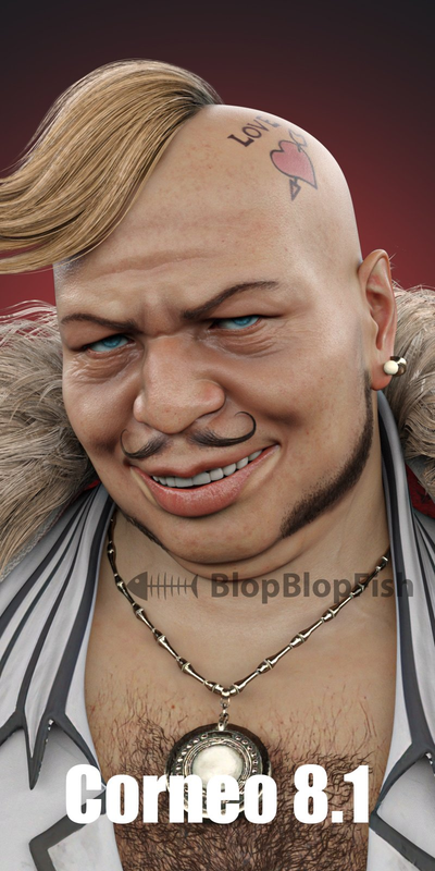 FF7R Corneo for G8M and Daz Studio