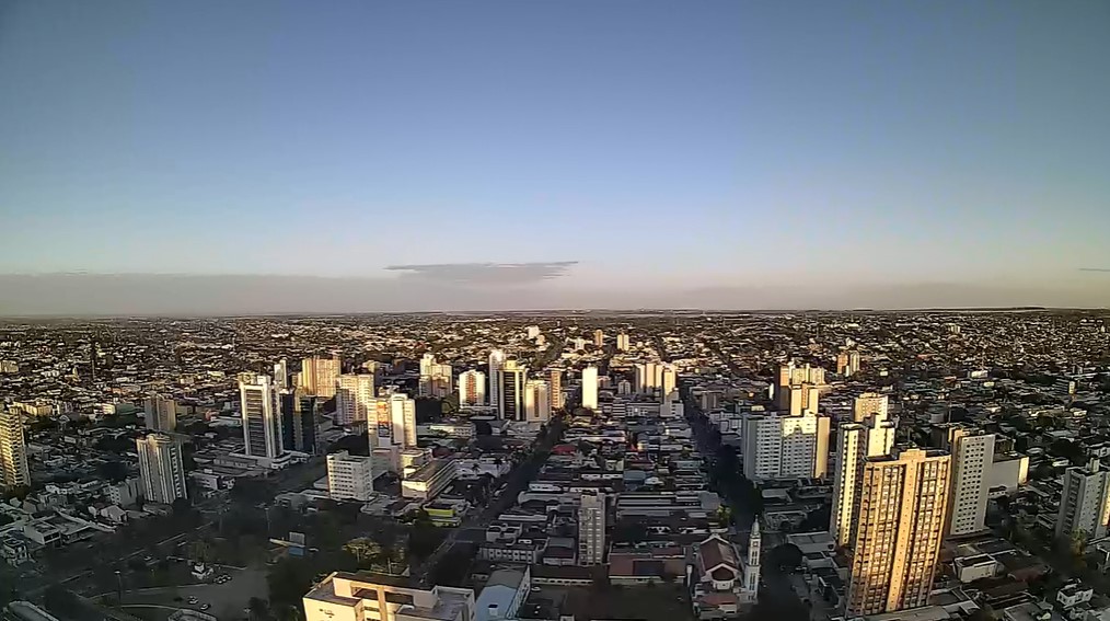 Campo Grande nesta manhã de quarta-feira