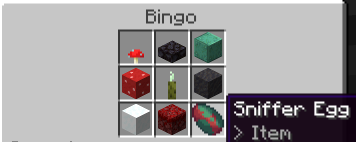 Bingo Board