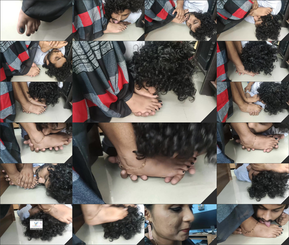 [FHD] [1080P] [SR YOUTUBERS] Vaishnavi - Saree Feet Lick With Romance.mp4