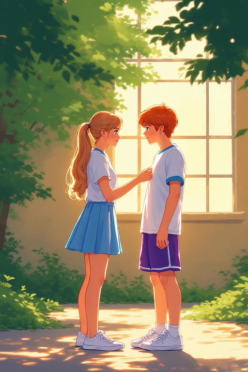 Two-Caucasian-teenagers-a-girl-30