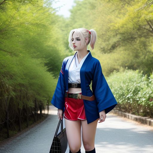 Harley-Quinn-wearing-a-kimono-77