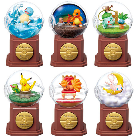 Re-Ment POKEMON Terrarium Collection 10 Figures Box Set - Vulpix