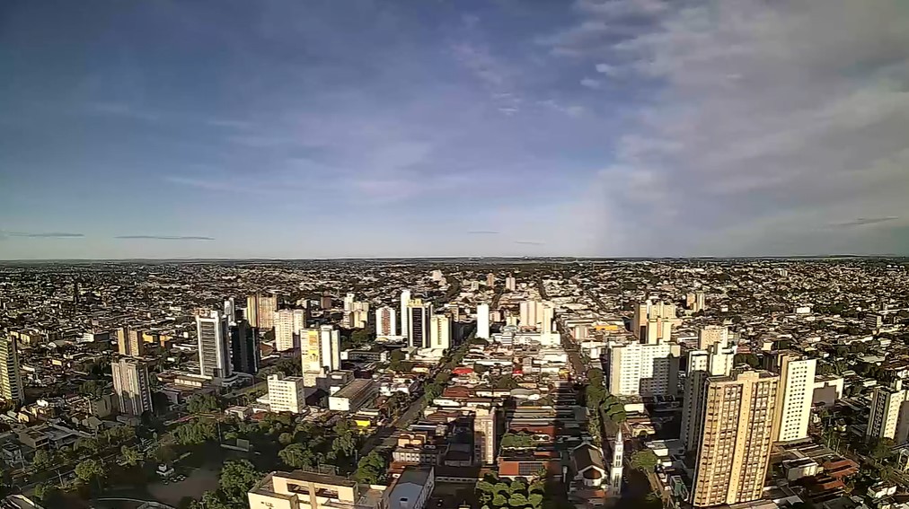 Campo Grande nesta manhã de terça-feira